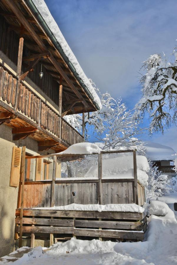 Appartement 6 Pers 70 M² Dans Chalet Chez Marie Монрьон Экстерьер фото